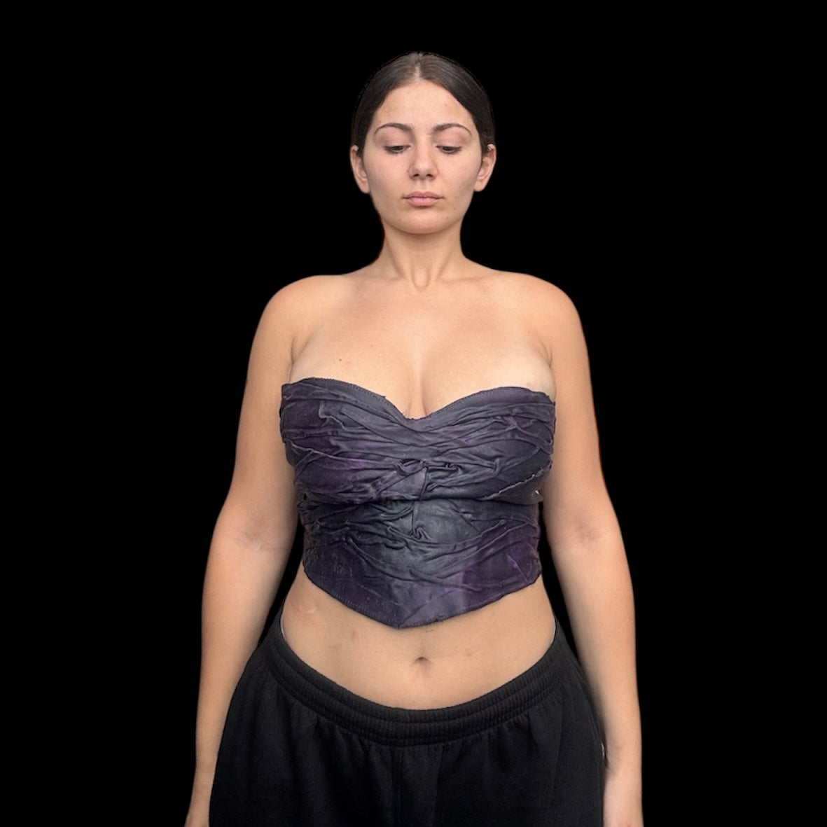 Strapless Corset Purple