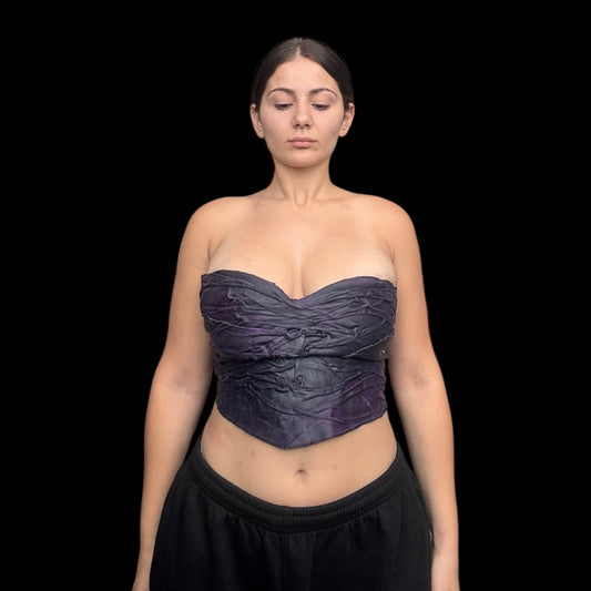 Strapless Corset Purple