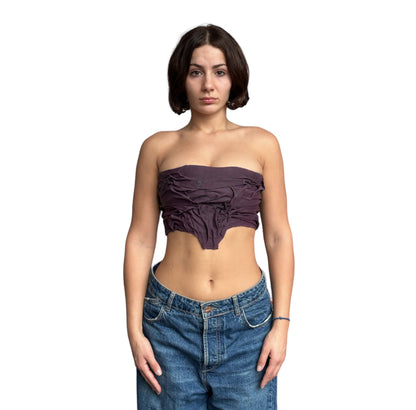 Aubergine Corset